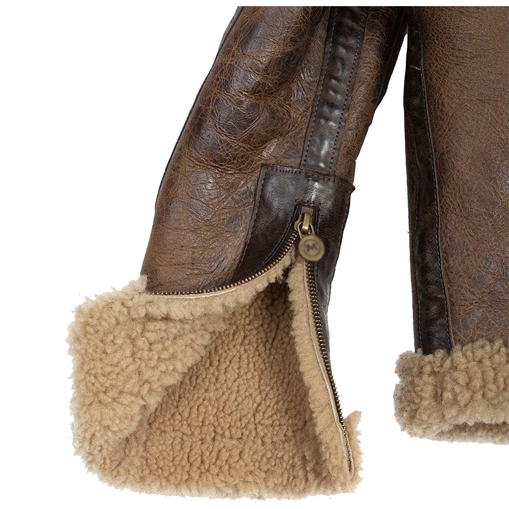 Arskan Talvi: Upea Shearling-nahkatakki! Klassikko, kuin Arskalta itseltään, viileille talvipäiville.